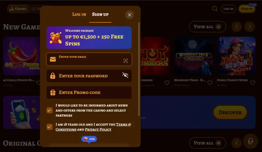 Play jonny login